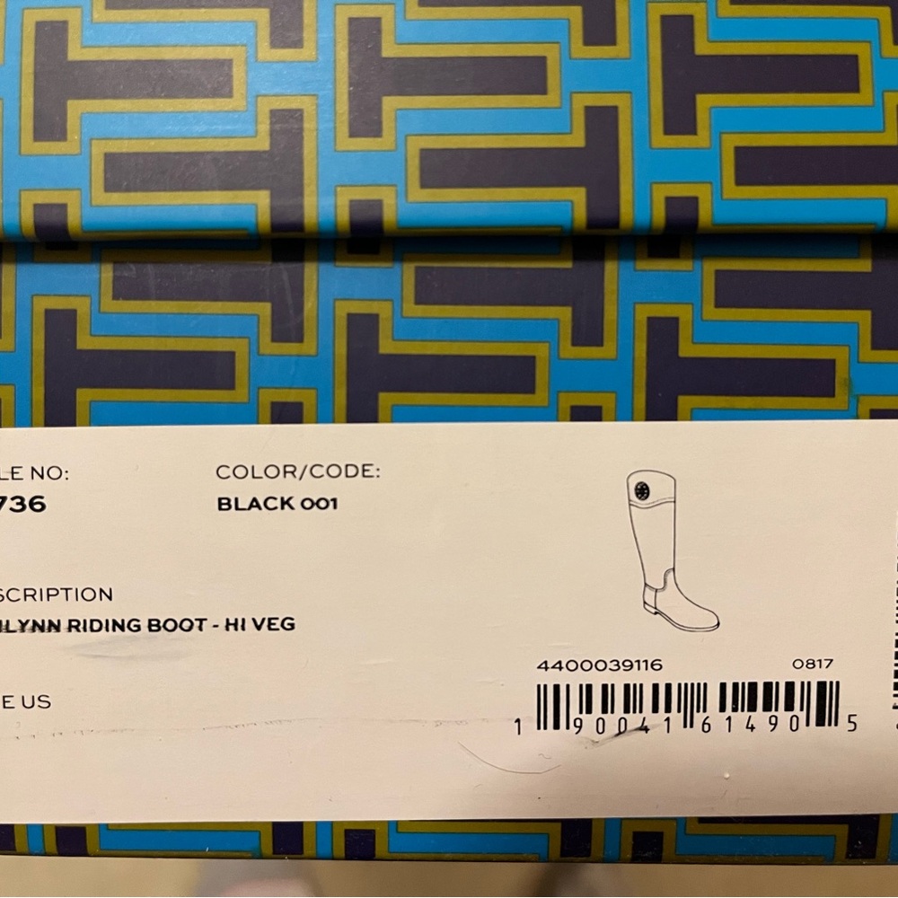 Tory Burch Ashlynn Riding boots new in box size 9